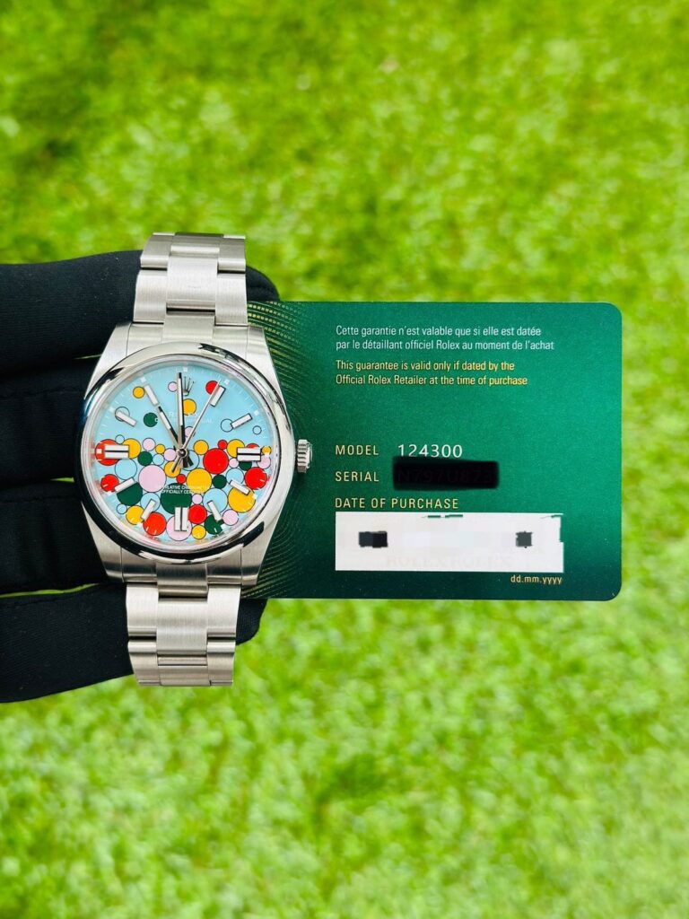 ROLEX 124300 TURQUOISE BLUE DIAL 41mm 2024