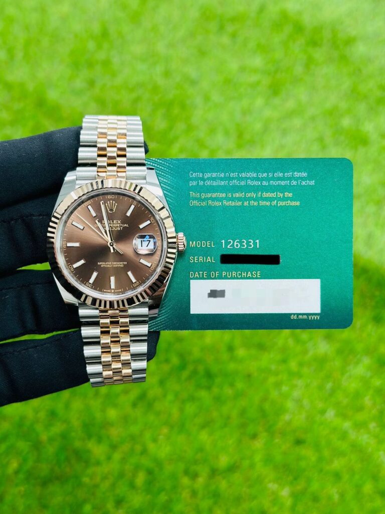 ROLEX 126331 CHOCOLATE DIAL 41mm 2024 JUBLIEE