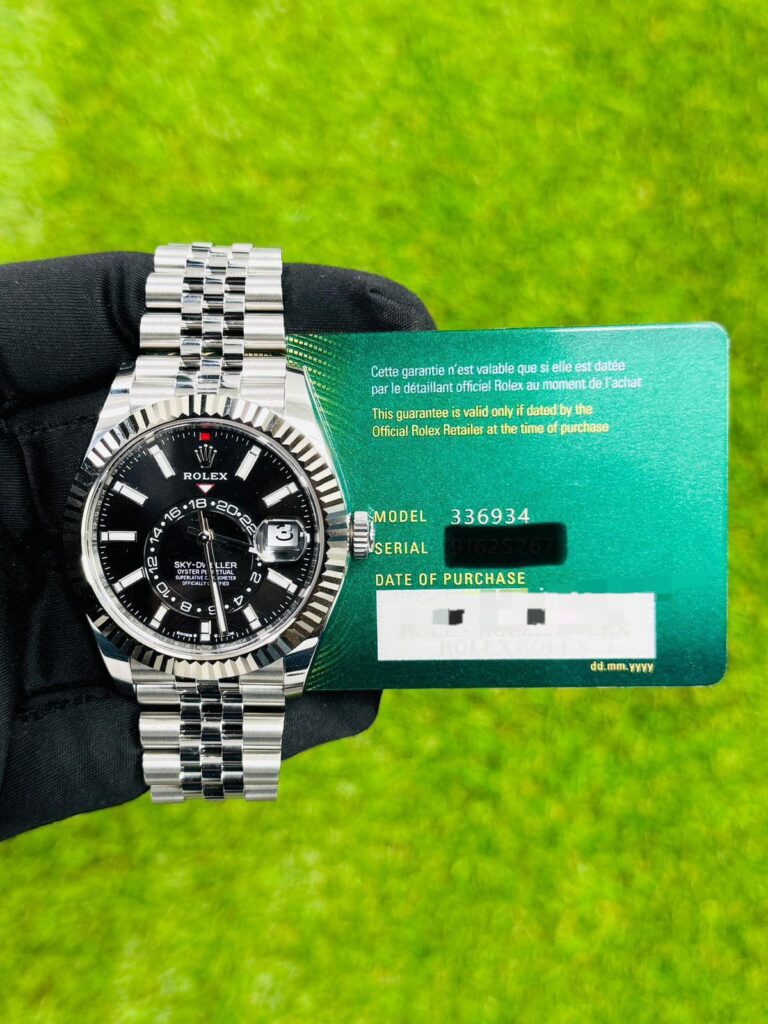 ROLEX 336934 BRIGHT BLACK DIAL 42mm 2024 JUBLIEE BRACELET