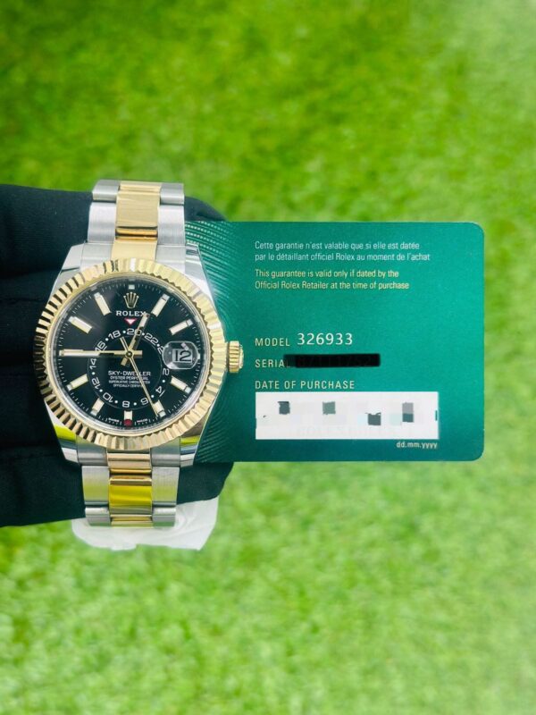 ROLEX 326933 BRIGHT BLACK DIAL 42mm 2024