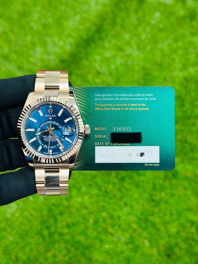 ROLEX 336935 BLUE-GREEN DIAL 42mm 2024