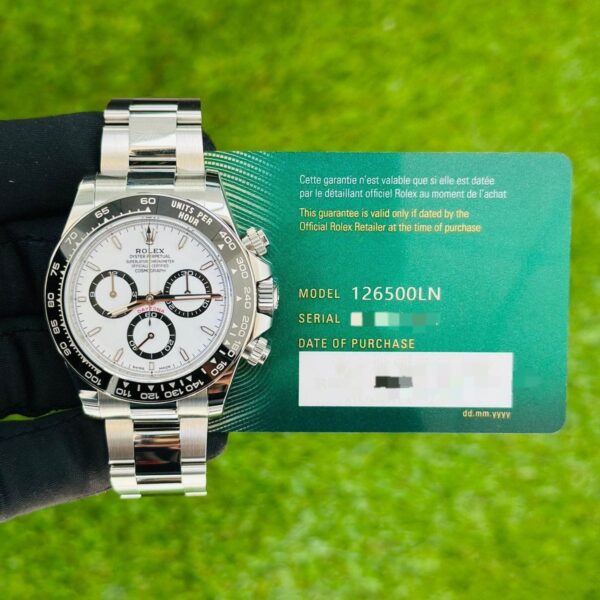 ROLEX 126500LN WHITE DIAL 40mm 2024