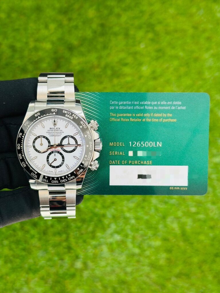 ROLEX 126500LN WHITE DIAL 40mm 2024
