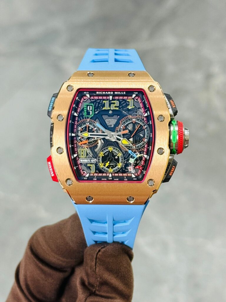 Richard Mille RM 65-01 Automatic Chronograph Full Rose Gold