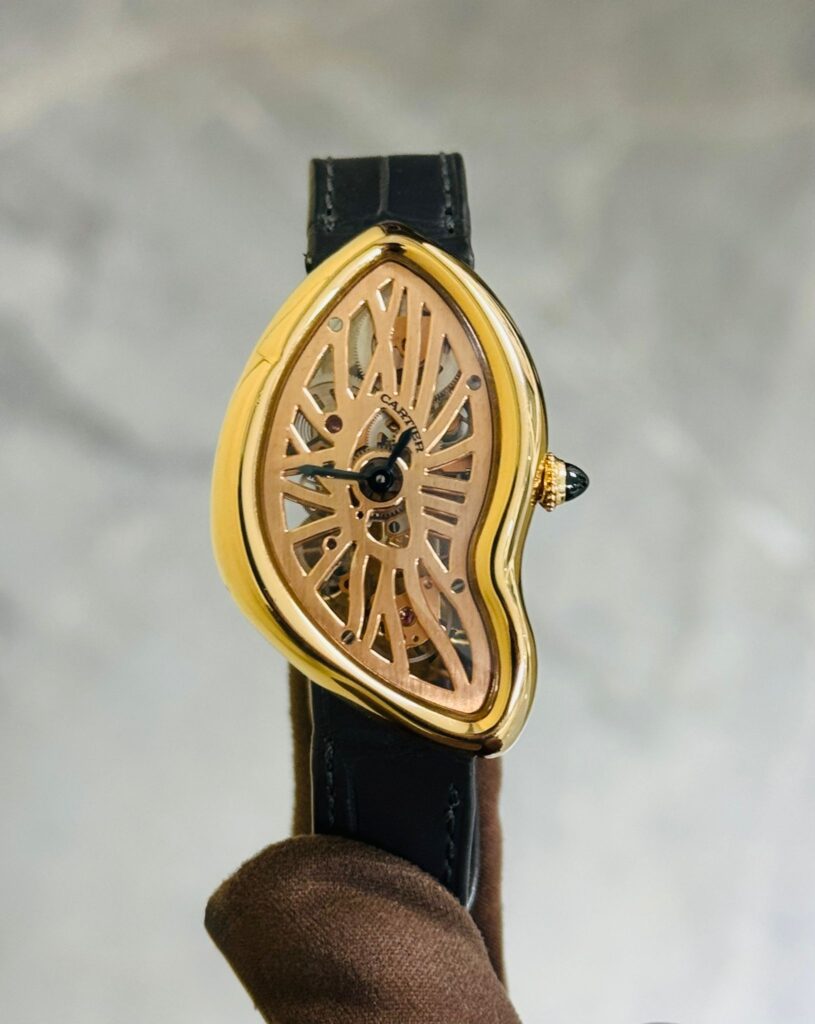 Cartier Crash Skeleton in Rose Gold