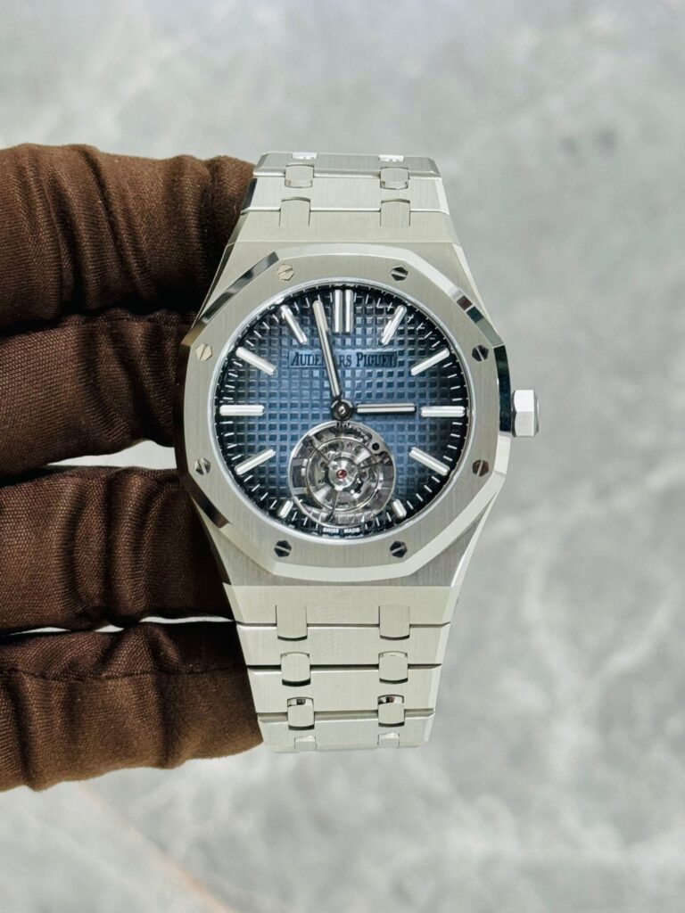 Audemars Piguet Royal Oak Flying Tourbillon 26730ST Selfwinding Steel Blue Dial
