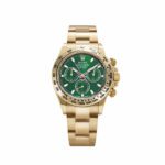 Rolex Cosmograph Daytona 116508 John Mayer in yellow gold with green dial, 2019