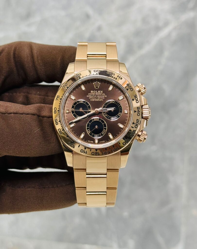 Rolex Daytona 40mm 116505 Rose Gold Chocolate Dial