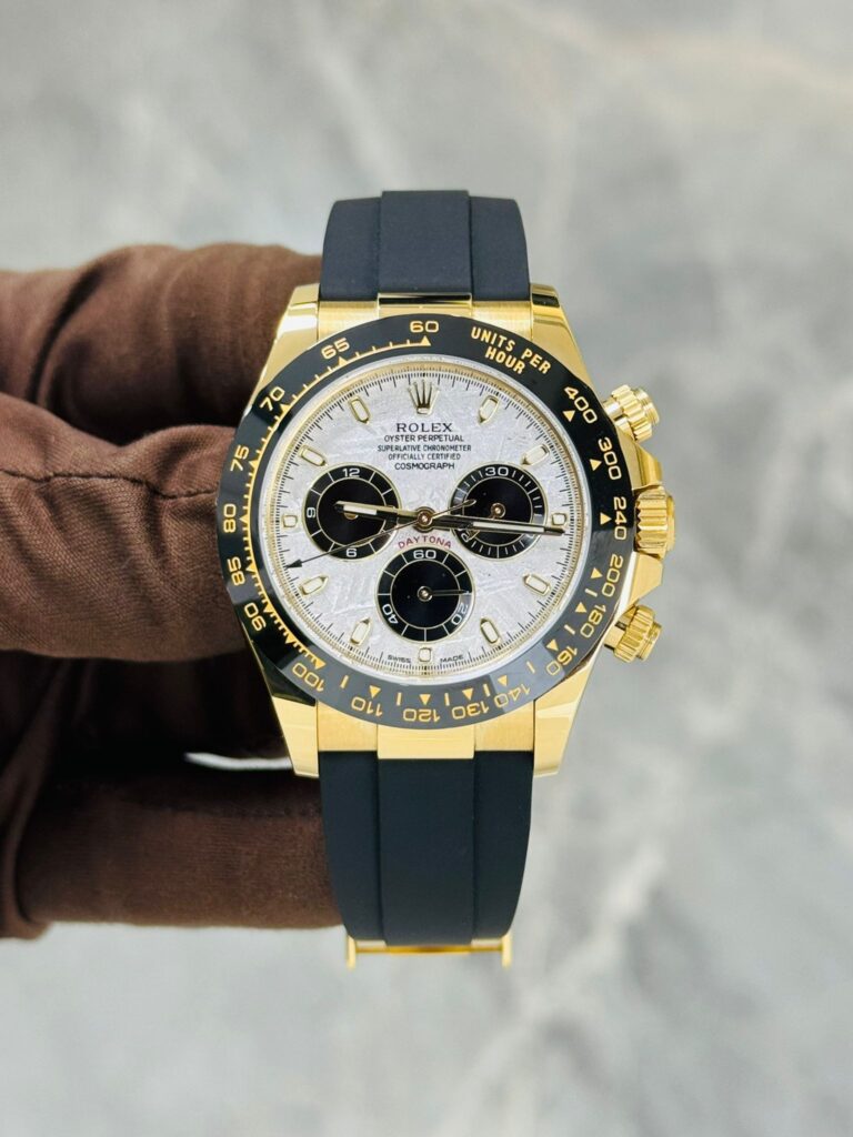 Rolex Daytona 116518LN Yellow Gold Meteorite Dial