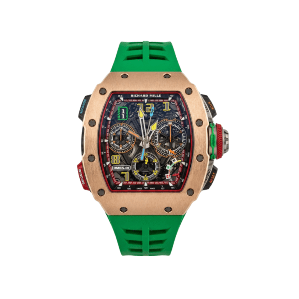 Richard Mille RM 65-01 Automatic Chronograph Full Rose Gold