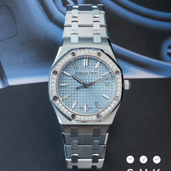 Audemars Piguet AP 77451ST ICE BLUE BRAND NEW FULL SET 2025.