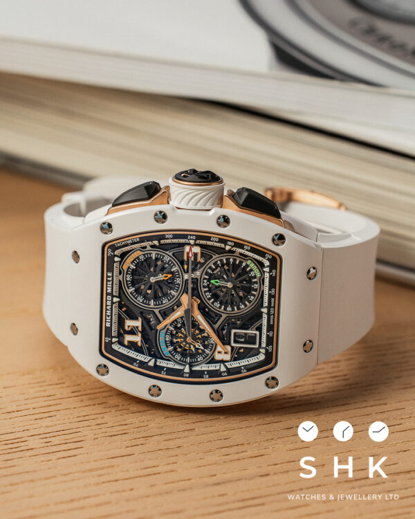 Richard Mille RM 72-01 WHITE CREAMIC 2023 NEW FULL SET. - Image 3