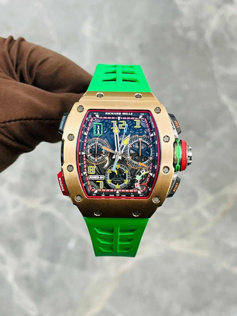 Richard Mille RM 65-01 Automatic Chronograph Full Rose Gold