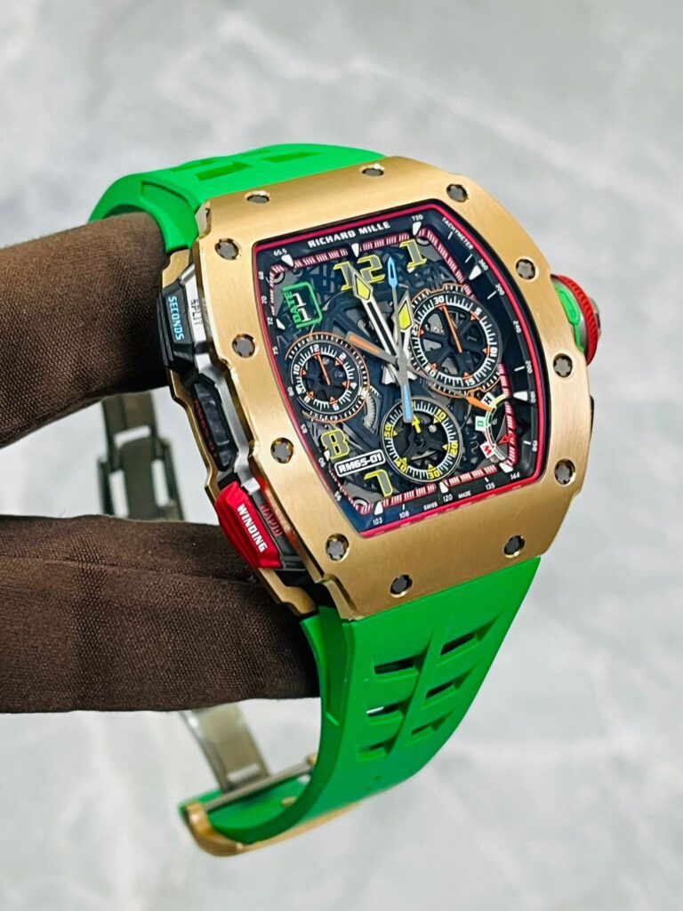 Richard Mille RM 65-01 Automatic Chronograph Full Rose Gold