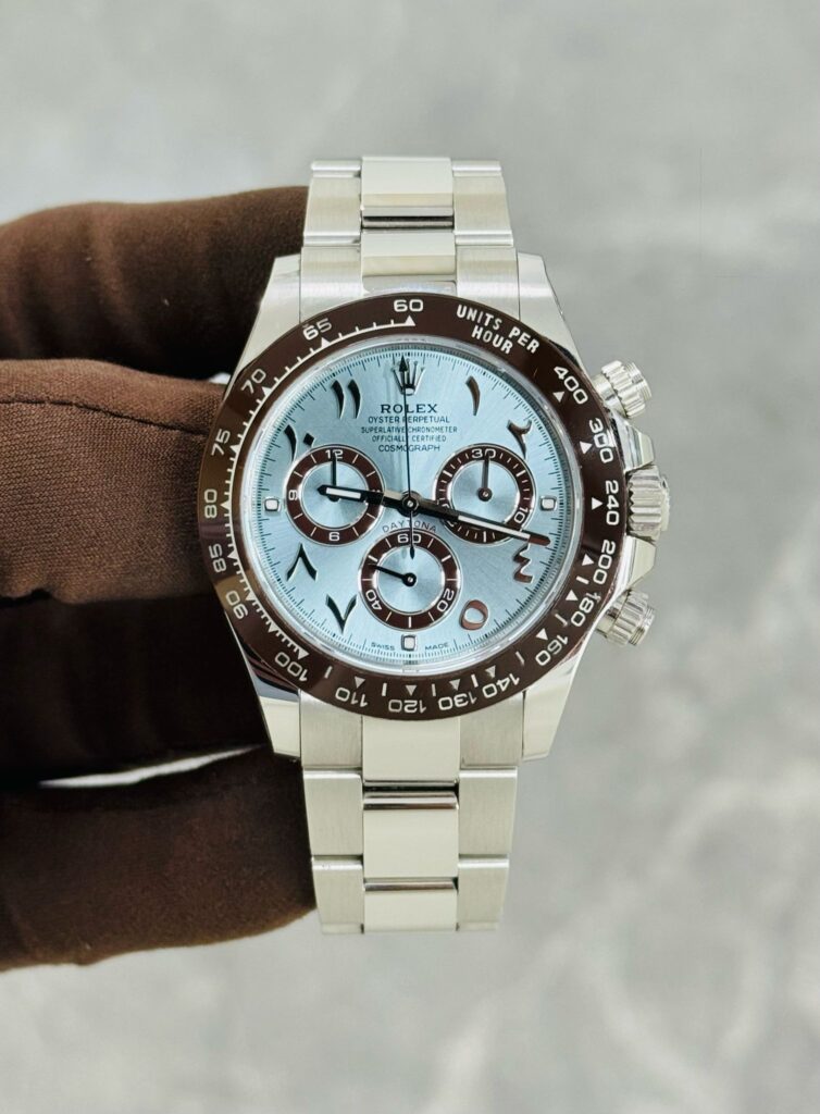 Rolex Daytona 116506 Platinum Ice Blue Arabic Dial
