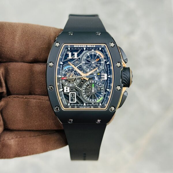 Richard Mille RM 72-01 RG BLACK CREAMIC LIKE NEW 2024
