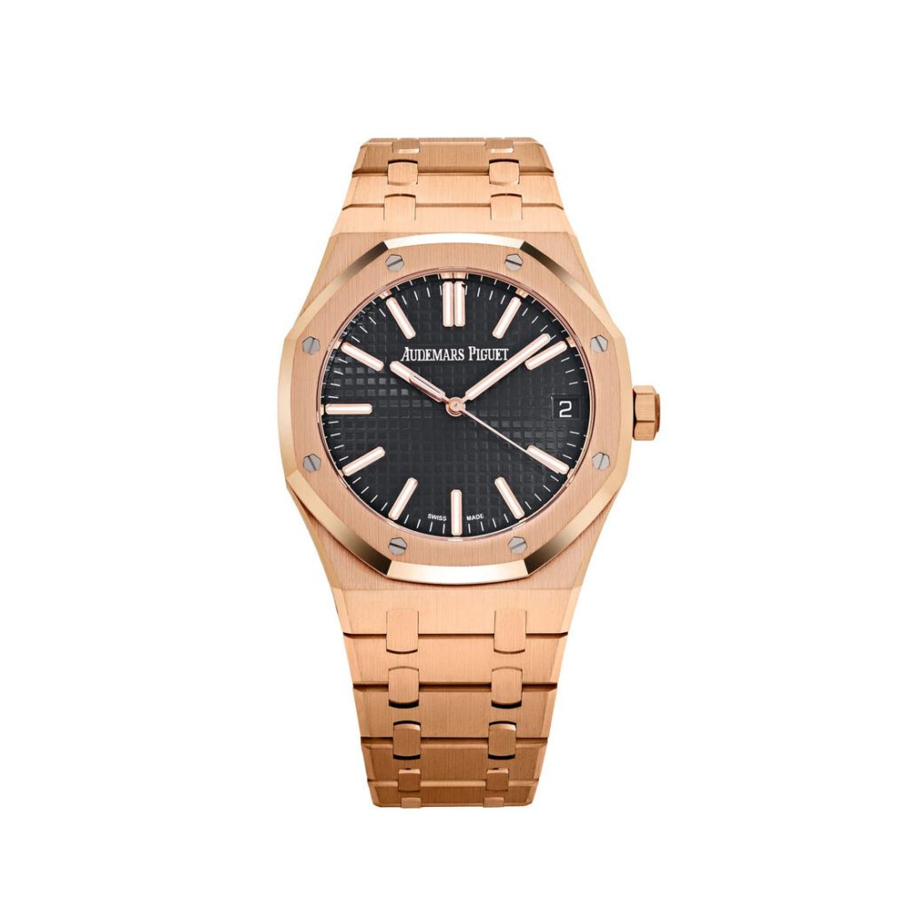 Audemars Piguet Royal Oak 15510OR Rose Gold Black Dial