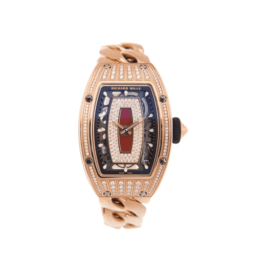 Richard Mille RM 07-01 ‘Ladies’ Rose Gold Diamond Set Jasper Dial