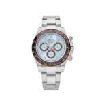 Rolex Cosmograph Daytona 116506 in platinum with ice blue Arabic numeral dial