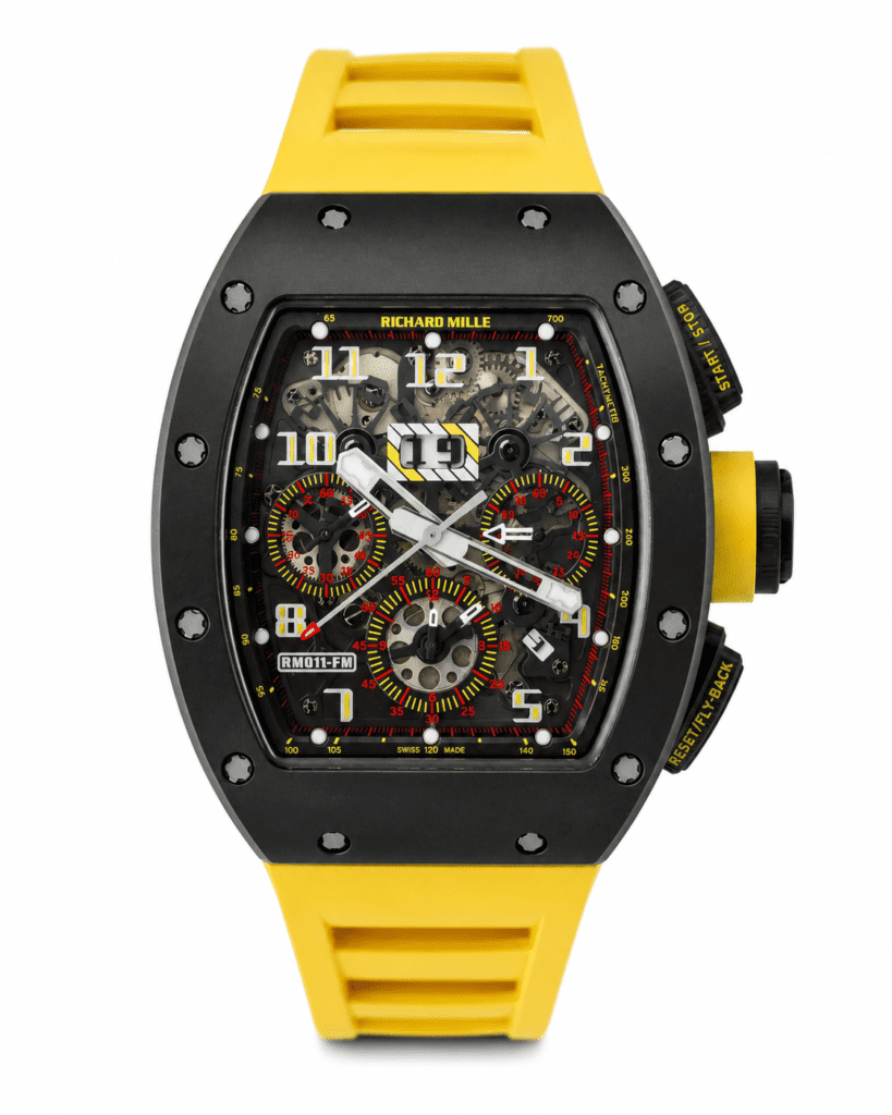 Richard Mille RM 011 Felipe Massa Flyback Chronograph Black Carbon