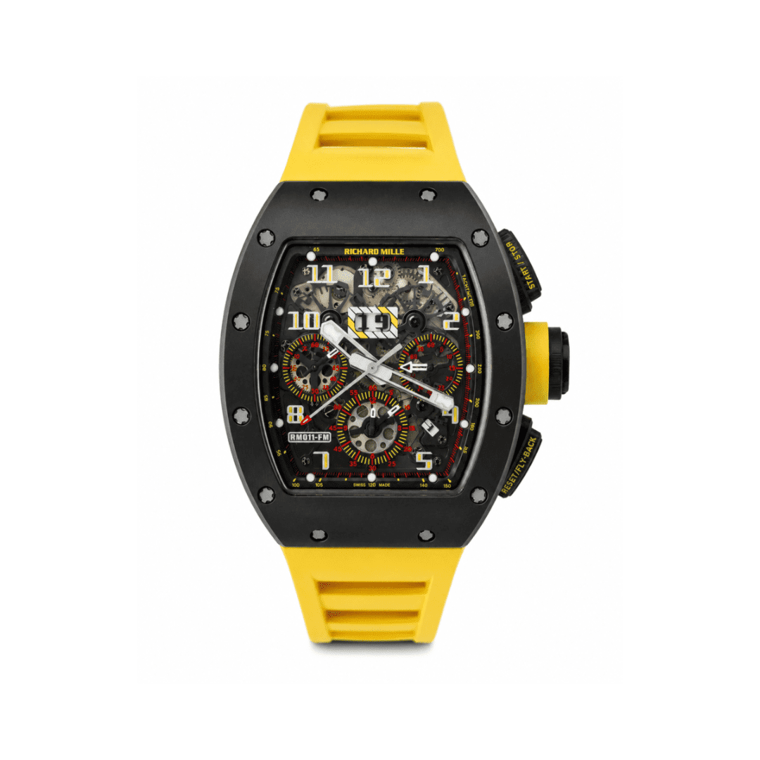 Richard Mille RM 011 Felipe Massa Flyback Chronograph Black Carbon