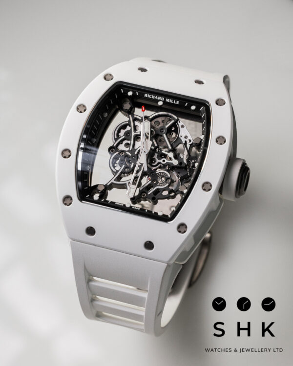 Richard Mille RM 055 WHITE BUBBA 2020 LIKE NEW FULL SET - Image 6