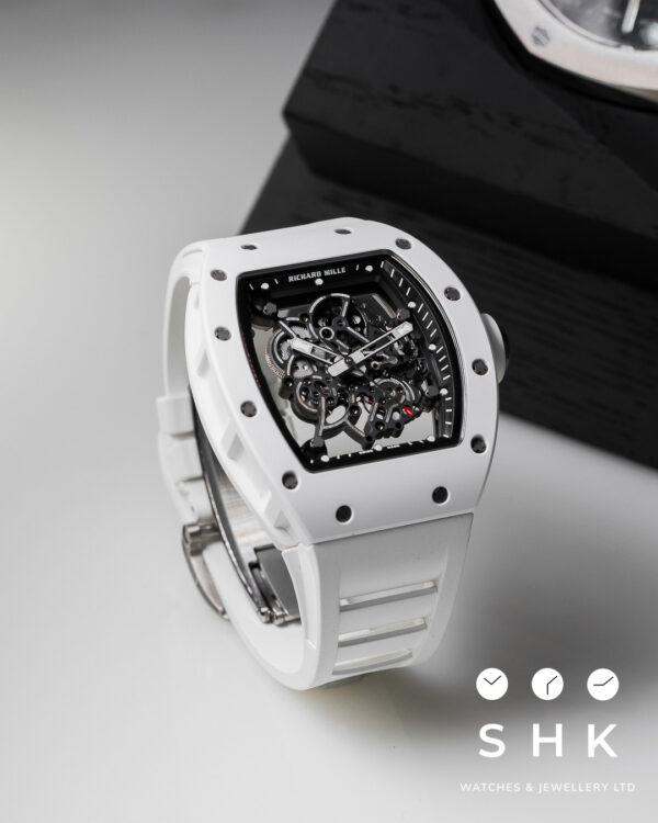 Richard Mille RM 055 WHITE BUBBA 2020 LIKE NEW FULL SET - Image 2