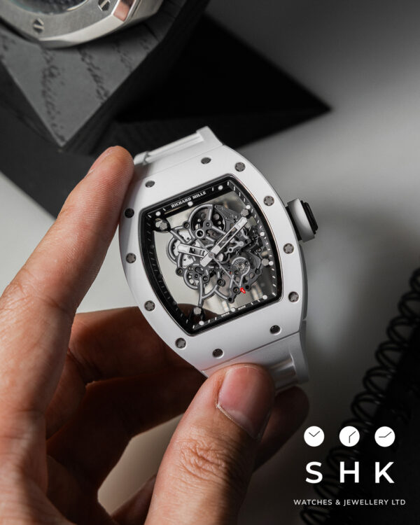 Richard Mille RM 055 WHITE BUBBA 2020 LIKE NEW FULL SET - Image 5