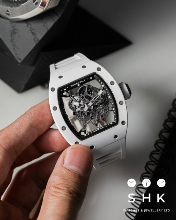 Richard Mille RM 055 WHITE BUBBA 2020 LIKE NEW FULL SET - Image 3
