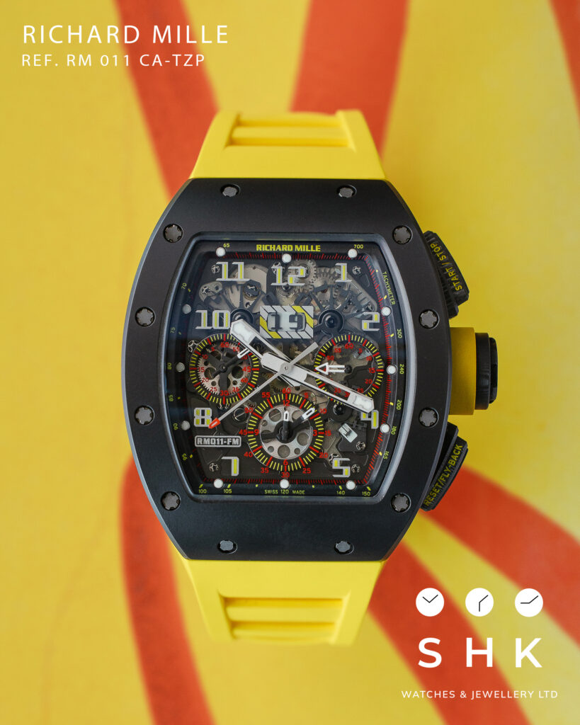 Richard Mille RM 011 Felipe Massa Flyback Chronograph Black Carbon