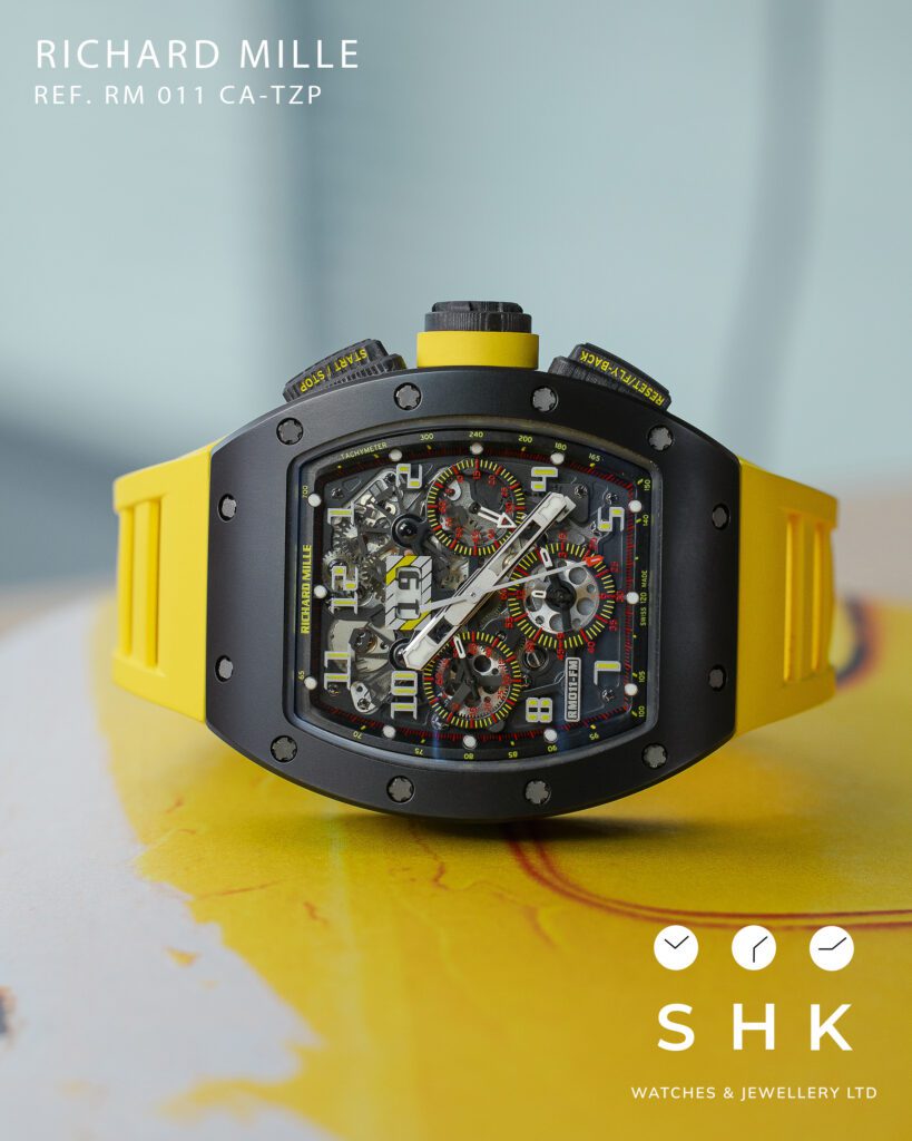 Richard Mille RM 011 Felipe Massa Flyback Chronograph Black Carbon