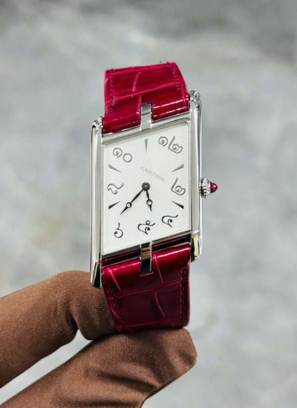 CARTIER TANK ASYMETRIQUE PLATINUM LTD 55 - Image 7