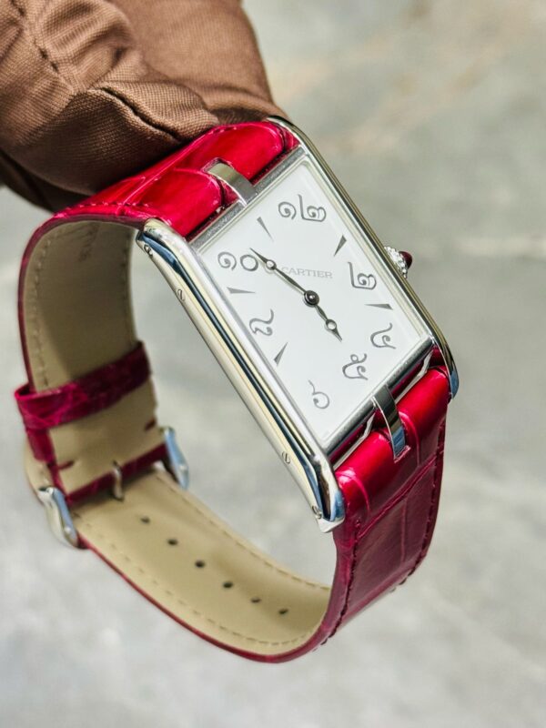 CARTIER TANK ASYMETRIQUE PLATINUM LTD 55 - Image 6