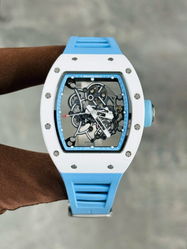 Richard Mille RM 055 BABY BLUE ASIA EDITION LTD 30 FULL SET 2015 - Image 5