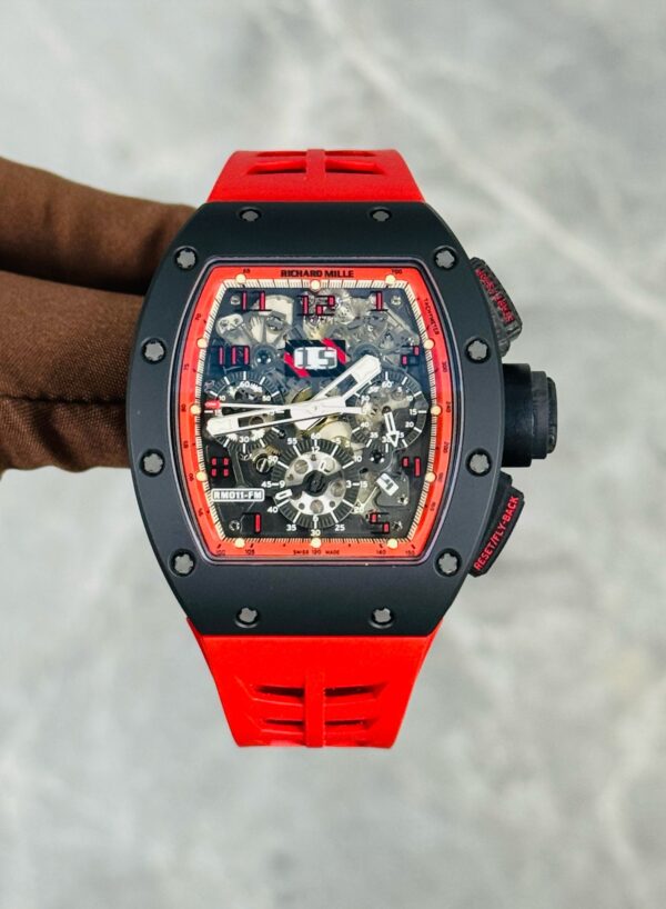 Richard Mille RM 011 BLACK LIKE NEW LTD 88 - 2015 - Image 2