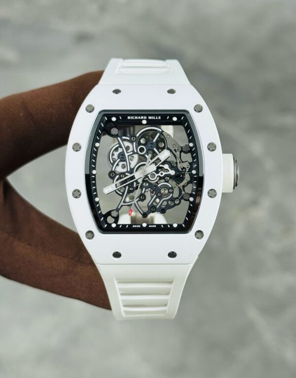 Richard Mille RM 055 WHITE BUBBA 2020 LIKE NEW FULL SET