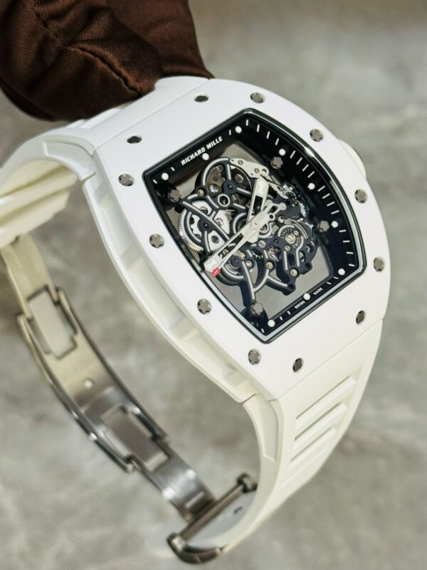 Richard Mille RM 055 WHITE BUBBA 2020 LIKE NEW FULL SET - Image 4