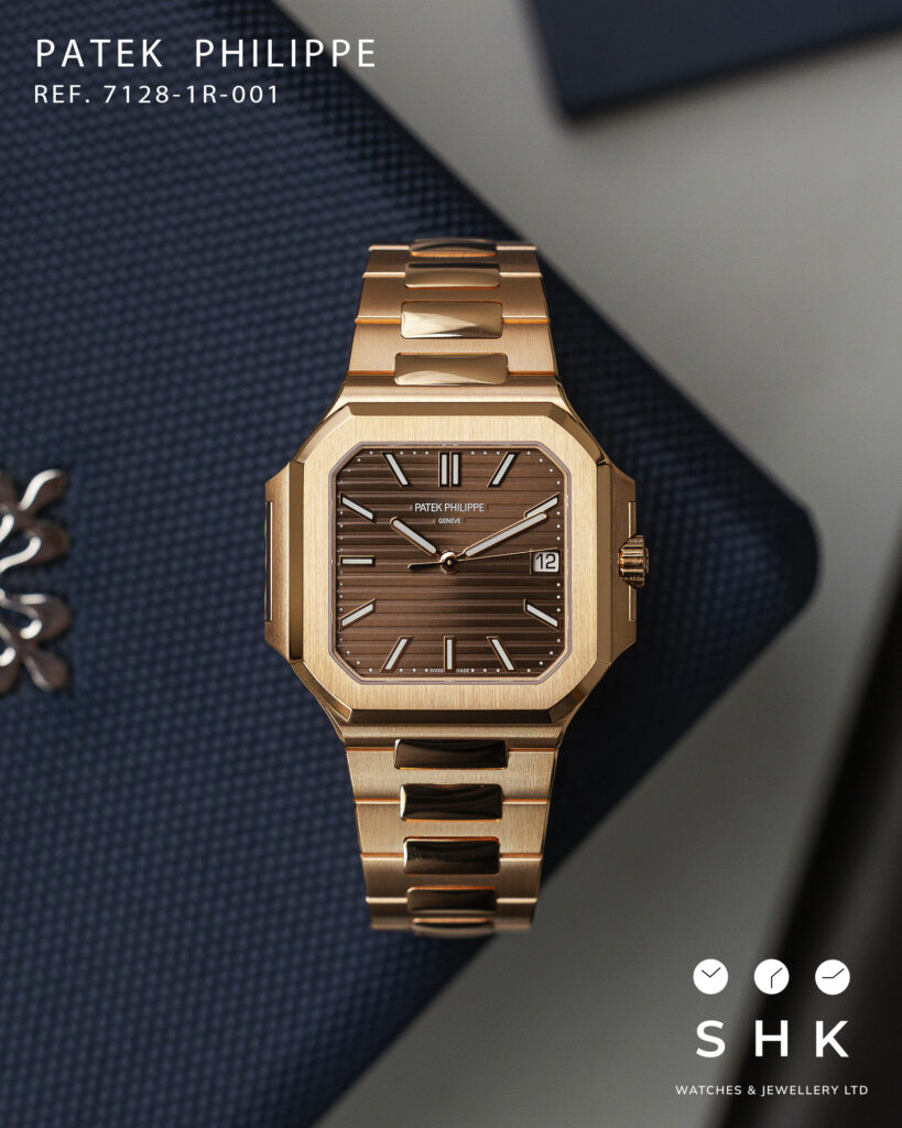 Patek Philippe Cubitus 7128/1R-001 Rose Gold Brown Dial