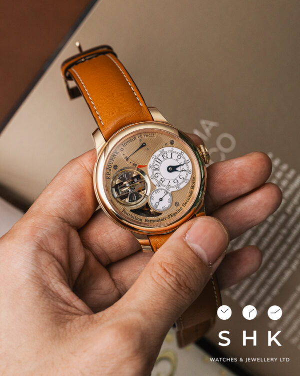 F.P JOURNE TOURBILIION SOUVERAIN VERTICAL RG 42MM - Image 12