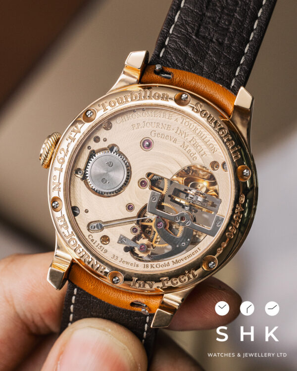 F.P JOURNE TOURBILIION SOUVERAIN VERTICAL RG 42MM - Image 9