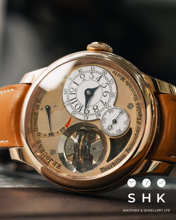 F.P JOURNE TOURBILIION SOUVERAIN VERTICAL RG 42MM - Image 5