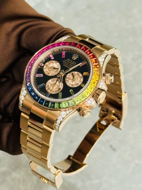 ROLEX 116595RBOW RAINBOW 2018 USED FULL SET. - Image 2