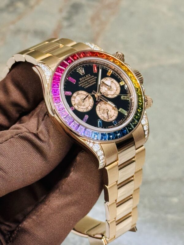ROLEX 116595RBOW RAINBOW 2018 USED FULL SET. - Image 3