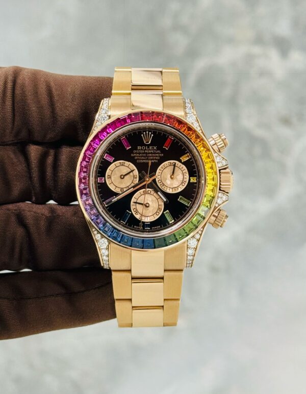 ROLEX 116595RBOW RAINBOW 2018 USED FULL SET. - Image 7
