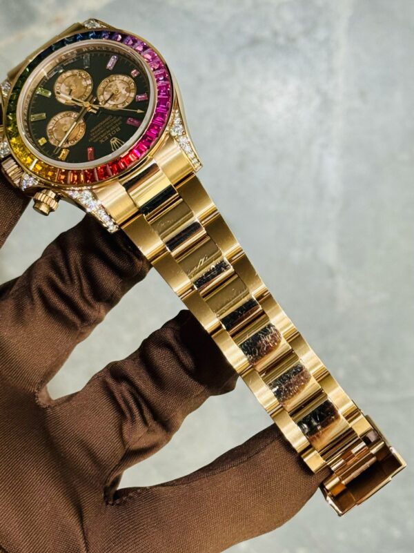 ROLEX 116595RBOW RAINBOW 2018 USED FULL SET. - Image 4