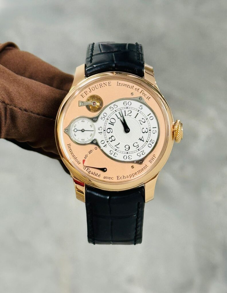 F.P. Journe Chronometre Optimum Salmon Dial