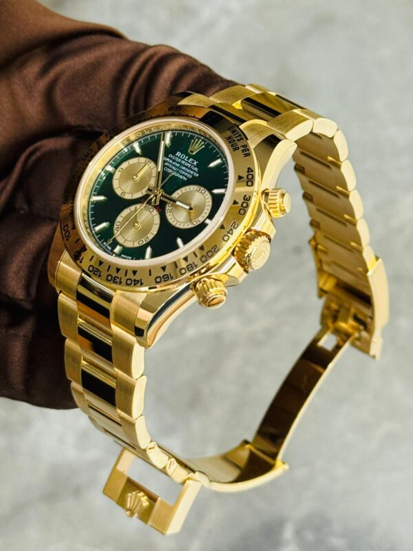 ROLEX 126508 GREEN NEW FULL SET 2023 - Image 2
