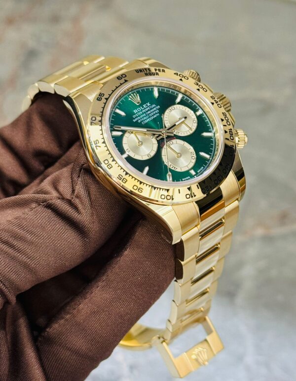 ROLEX 126508 GREEN NEW FULL SET 2023 - Image 4