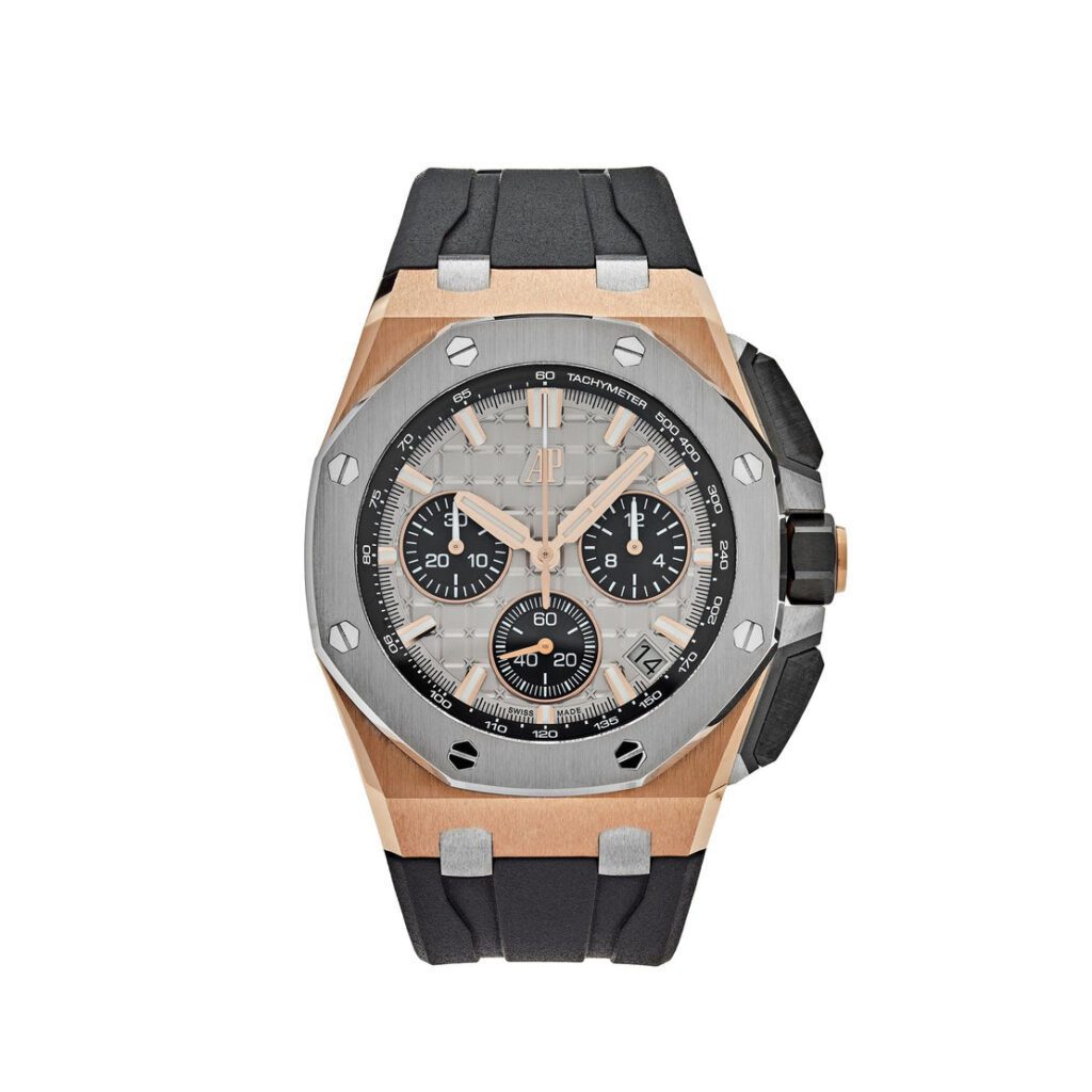 Audemars Piguet Royal Oak Offshore 26420OI Chronograph Rose Gold Grey Dial