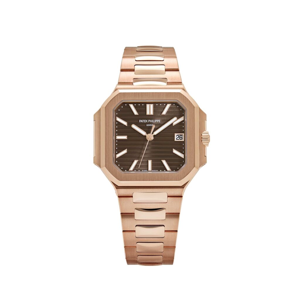 Patek Philippe Cubitus 7128/1R-001 Rose Gold Brown Dial